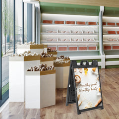 Deluxe Signicade w/ Coroplast Board (Black)