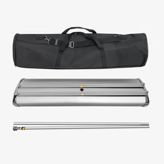 Deluxe Retractable Banner, Double Sided (33″x 81″ )