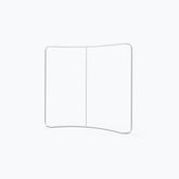 8ft Curved Tension Fabric Display (Hardware Only)