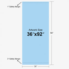 SD Retractable Banner Stand ( 36″ x 92″ )
