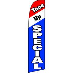 Tune Up Special Windless Advertising Feather Flag Only