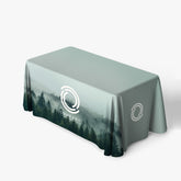 4ft Table Cover 3 Sided (Open Back)