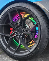 Wheel Lights by Aero2glow // set of 4 // Bluetooth app