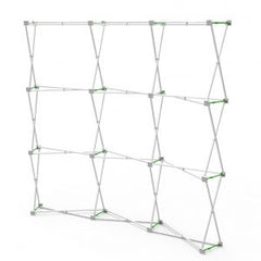 8ft Straight Velcro Fabric Pop Up Display