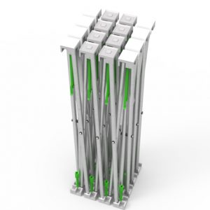 10ft Curve Velcro Fabric Pop Up Display