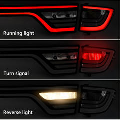 DODGE DURANGO CLEAR TAIL LIGHTS (Red Only) 2014-2022