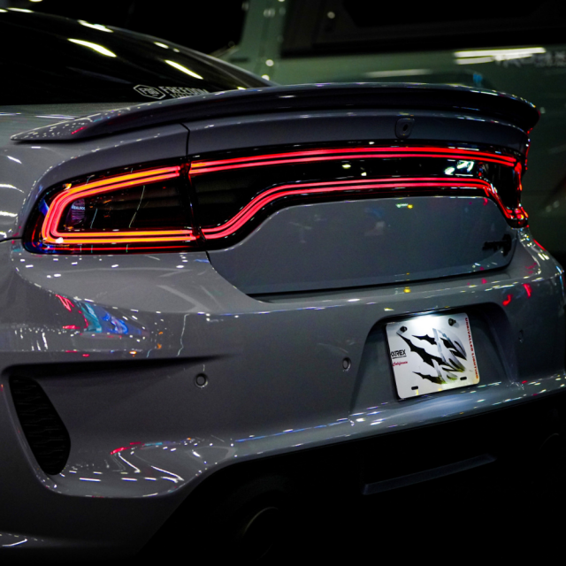 DODGE CHARGER ALPHAREX NOVA-SERIES TAIL LIGHTS SMOKE 2015-2023