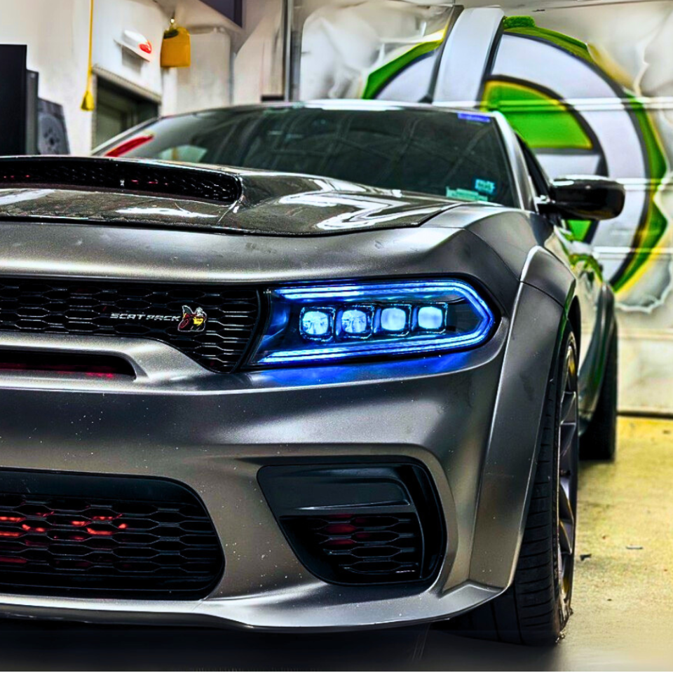 DODGE CHARGER PRE-BUILT w/ ALPHAREX NOVA HEADLIGHTS 2015-2024