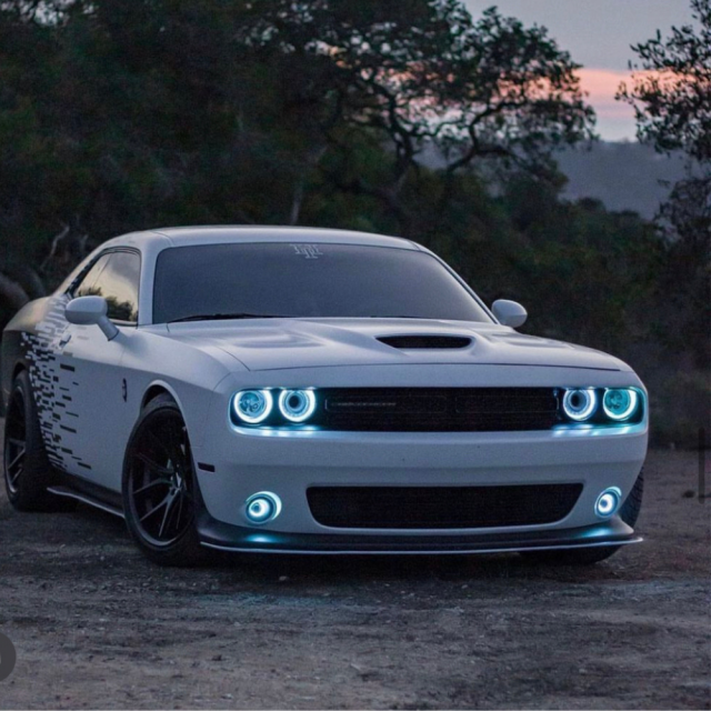 DODGE CHALLENGER FACELIFT FLOW SERIES HALO KIT 2008-2014