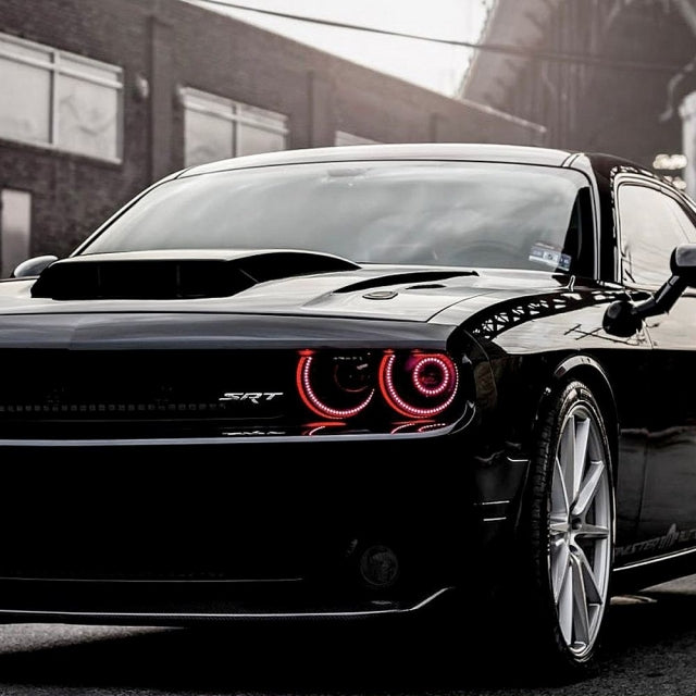 DODGE CHALLENGER RGB HALO w/ REMOTE  2008-2014