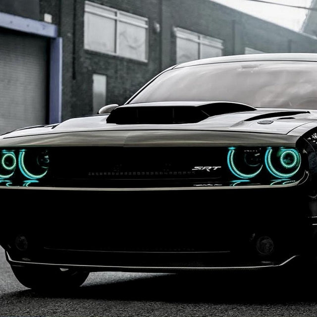DODGE CHALLENGER RGB HALO w/ REMOTE  2008-2014