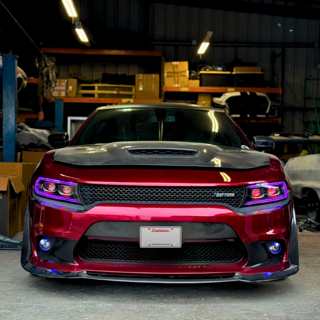 DODGE CHARGER PRE-BUILT / ALPHAREX LUXX-SERIES HEADLIGHTS  2015-2024