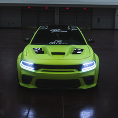 DODGE CHARGER ALPHAREX NOVA-SERIES PROJECTOR HEADLIGHTS ALPHA-BLACK 2015-2023