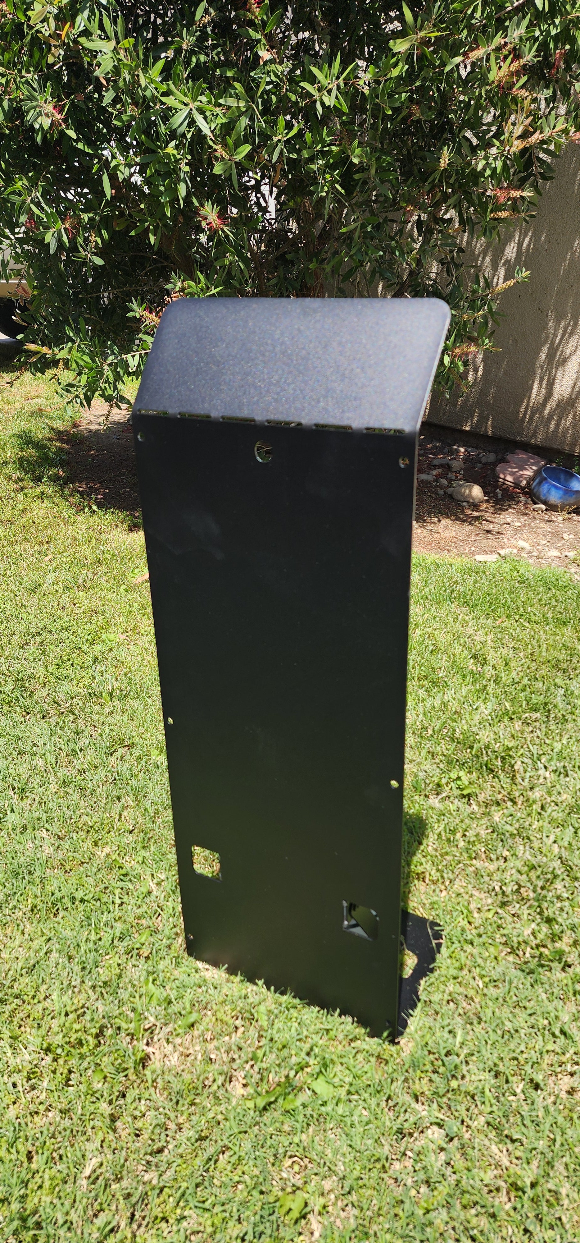 Custom Car Show Podium Display LED Stand - Aluminum Powder Coated