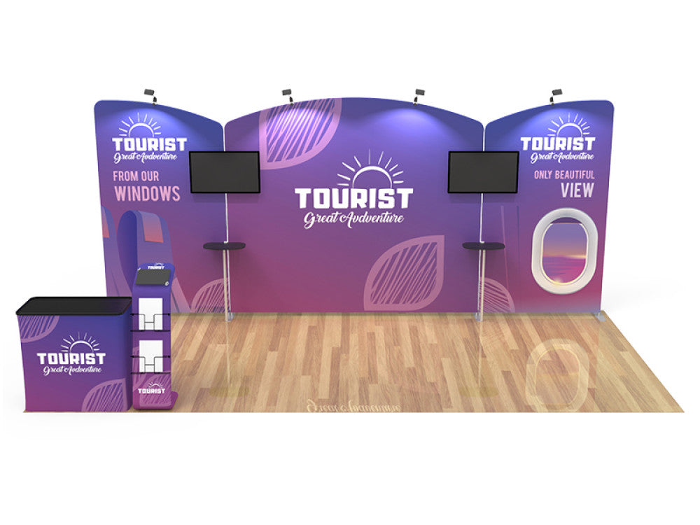 10x20ft Trade Show Booth Displays J