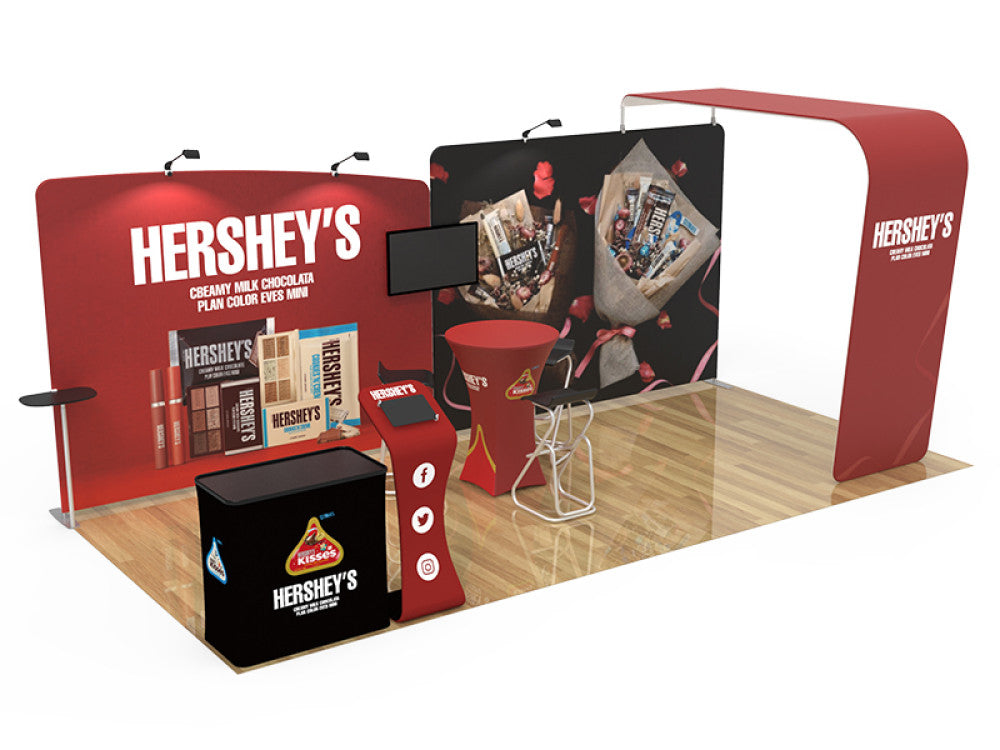 10x20ft Trade Show Booth Displays H