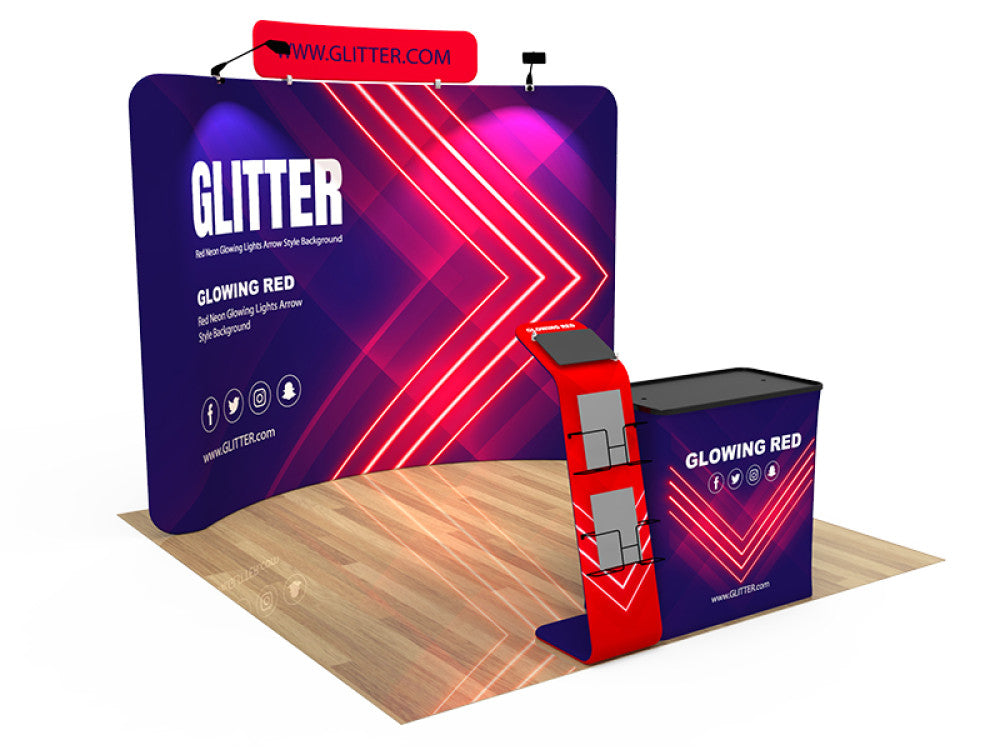 10x10ft Trade Show Booth Displays K
