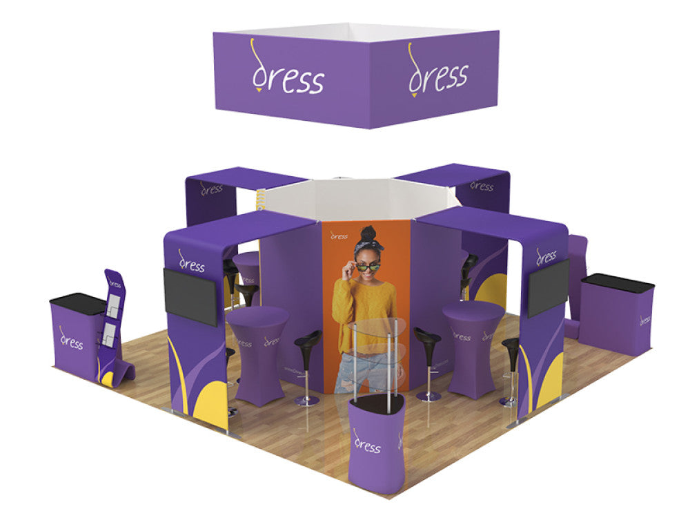 20x20ft Trade Show Booth Displays B
