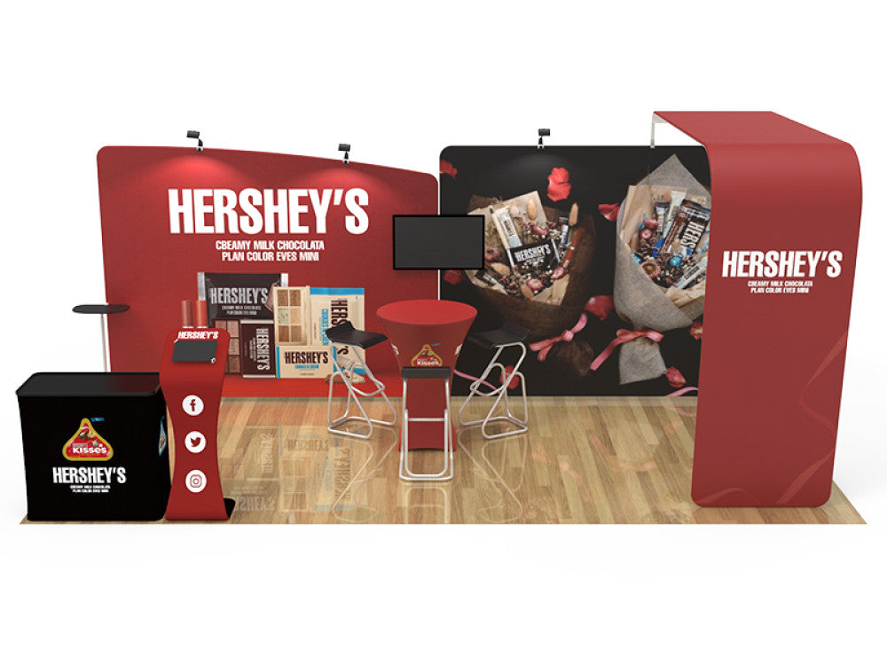 10x20ft Trade Show Booth Displays H
