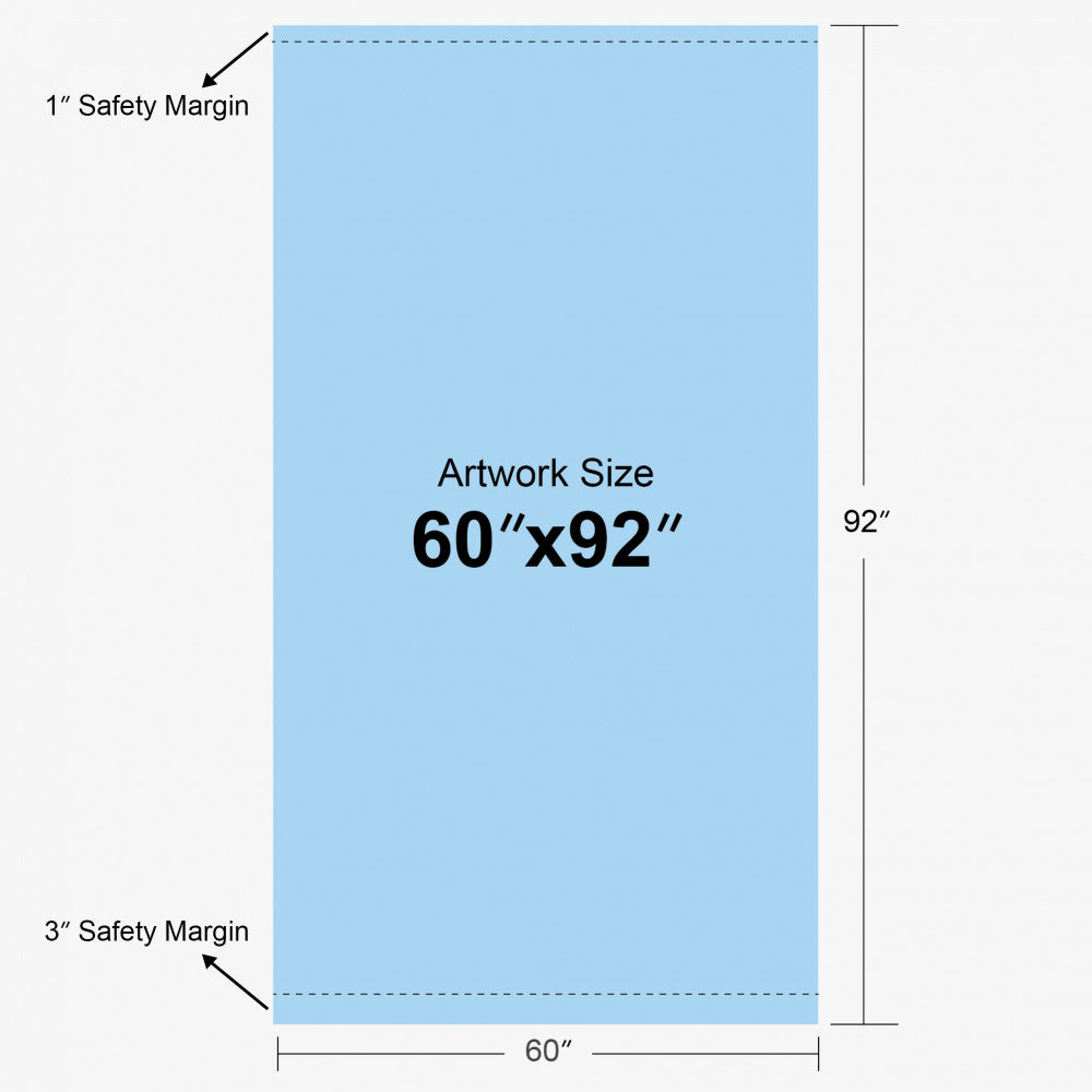 SD Retractable Banner Stand (60″ x 92″ )