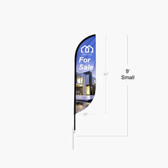 Feather Convex Flag (Small)