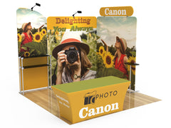 10x10ft Trade Show Booth Displays F