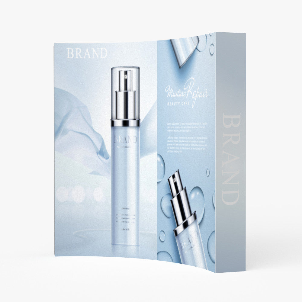 8ft Curve Velcro Fabric Pop Up Display