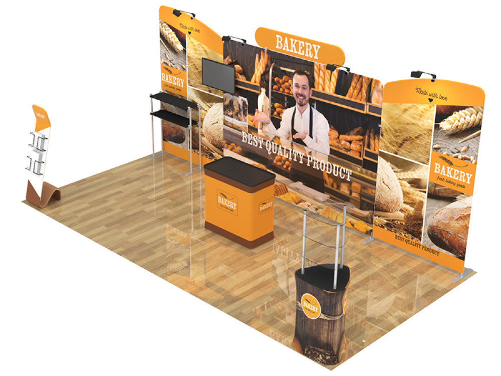 10x20ft Trade Show Booth Displays D