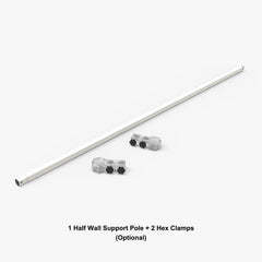 Event Tent Side Wall (No Top & Frame) 10ft