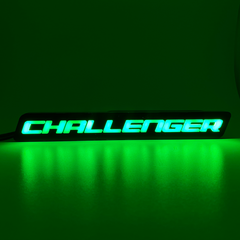 DODGE CHALLENGER ILLUMINATED LOGO