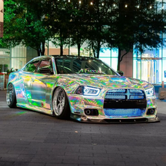 DODGE CHARGER SPYDER FLOW SERIES PRE-BUILT HEADLIGHTS 2011-2014