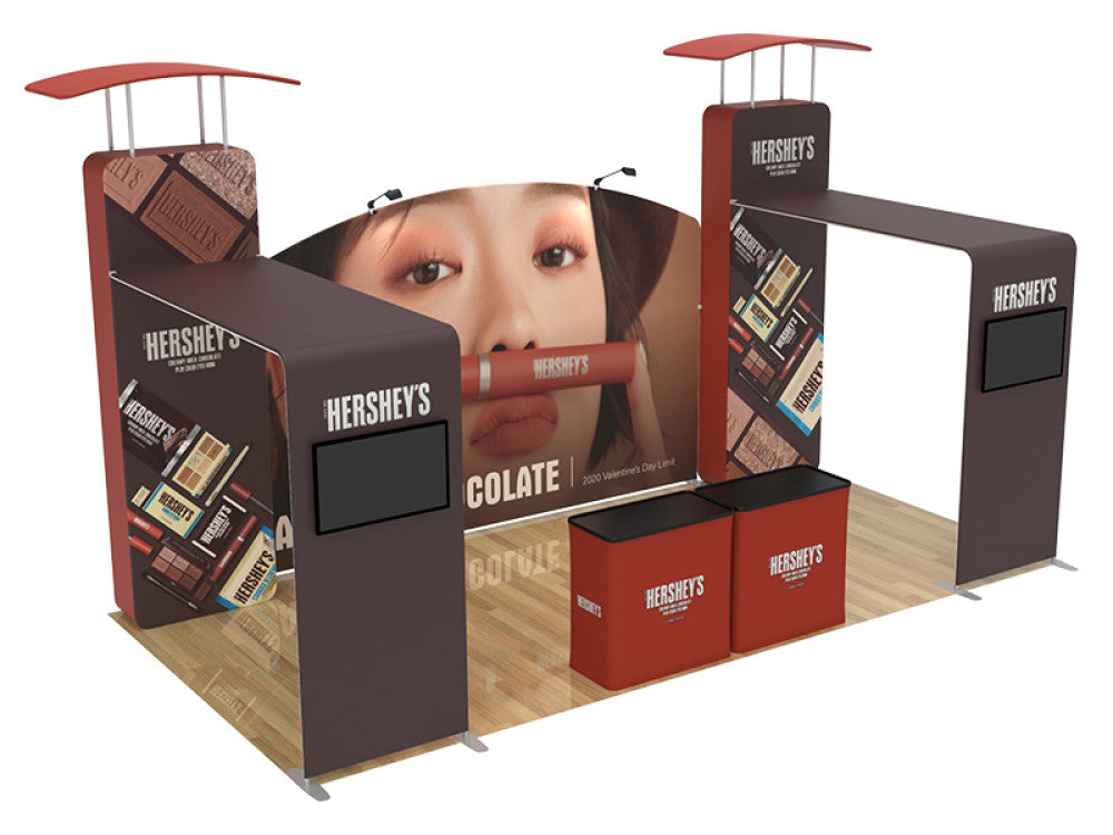 10x20ft Trade Show Booth Displays G