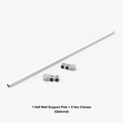 Event Tent Side Wall (No Top & Frame) 15ft