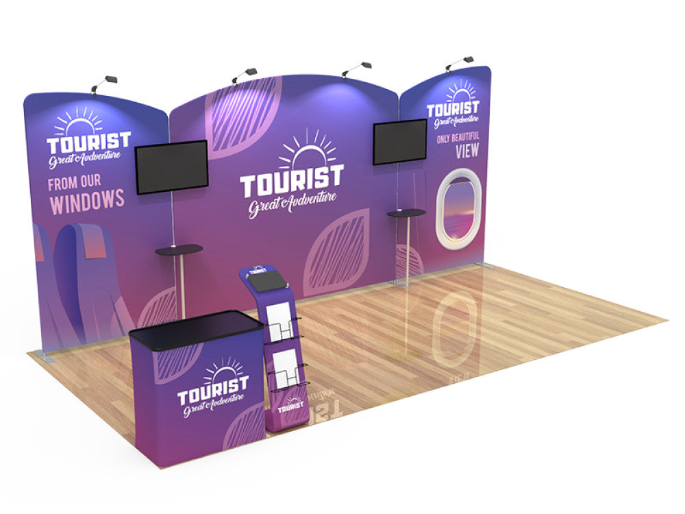 10x20ft Trade Show Booth Displays J