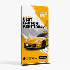 Tension Fabric Stand (48″ x 90″)