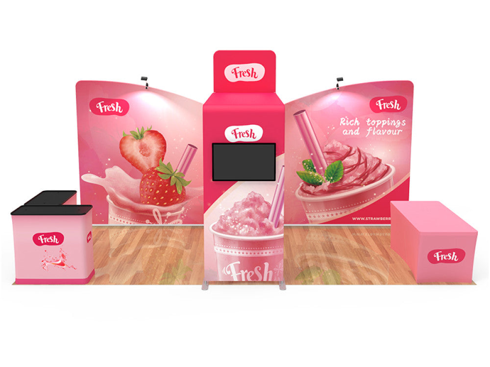 10x20ft Trade Show Booth Displays A