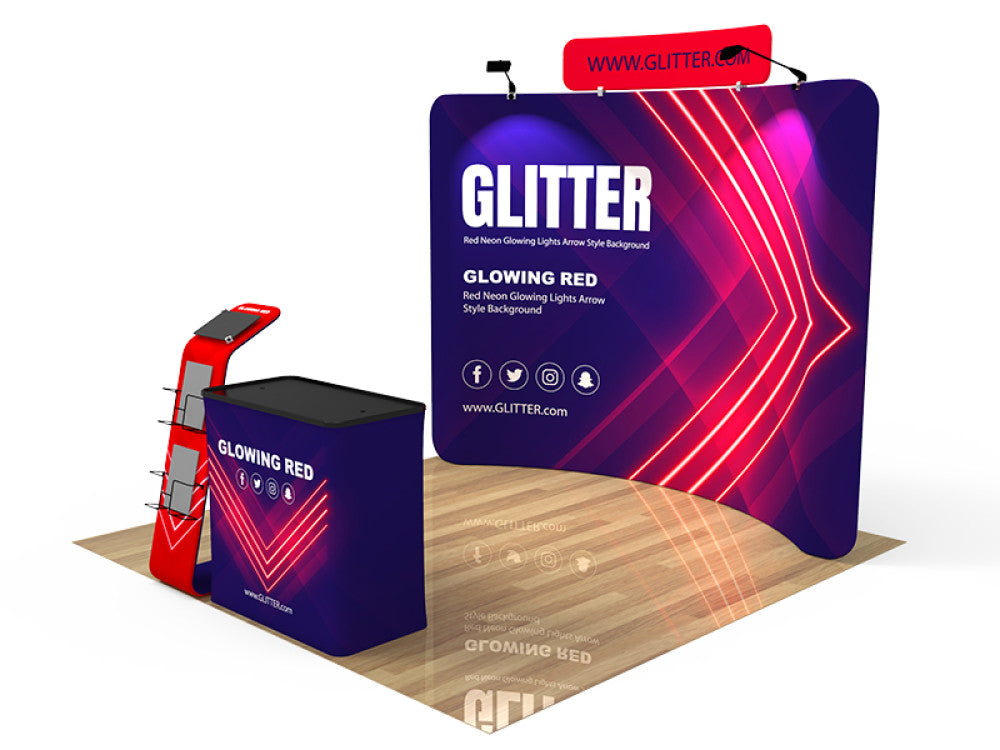 10x10ft Trade Show Booth Displays K