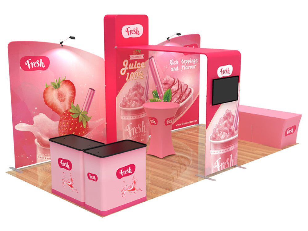 10x20ft Trade Show Booth Displays A