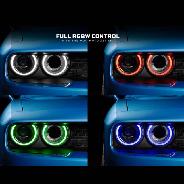 DODGE CHALLENGER XRGB LED HEADLIGHTS 2015-2023