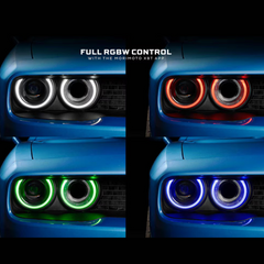 DODGE CHALLENGER XRGB LED HEADLIGHTS 2015-2023