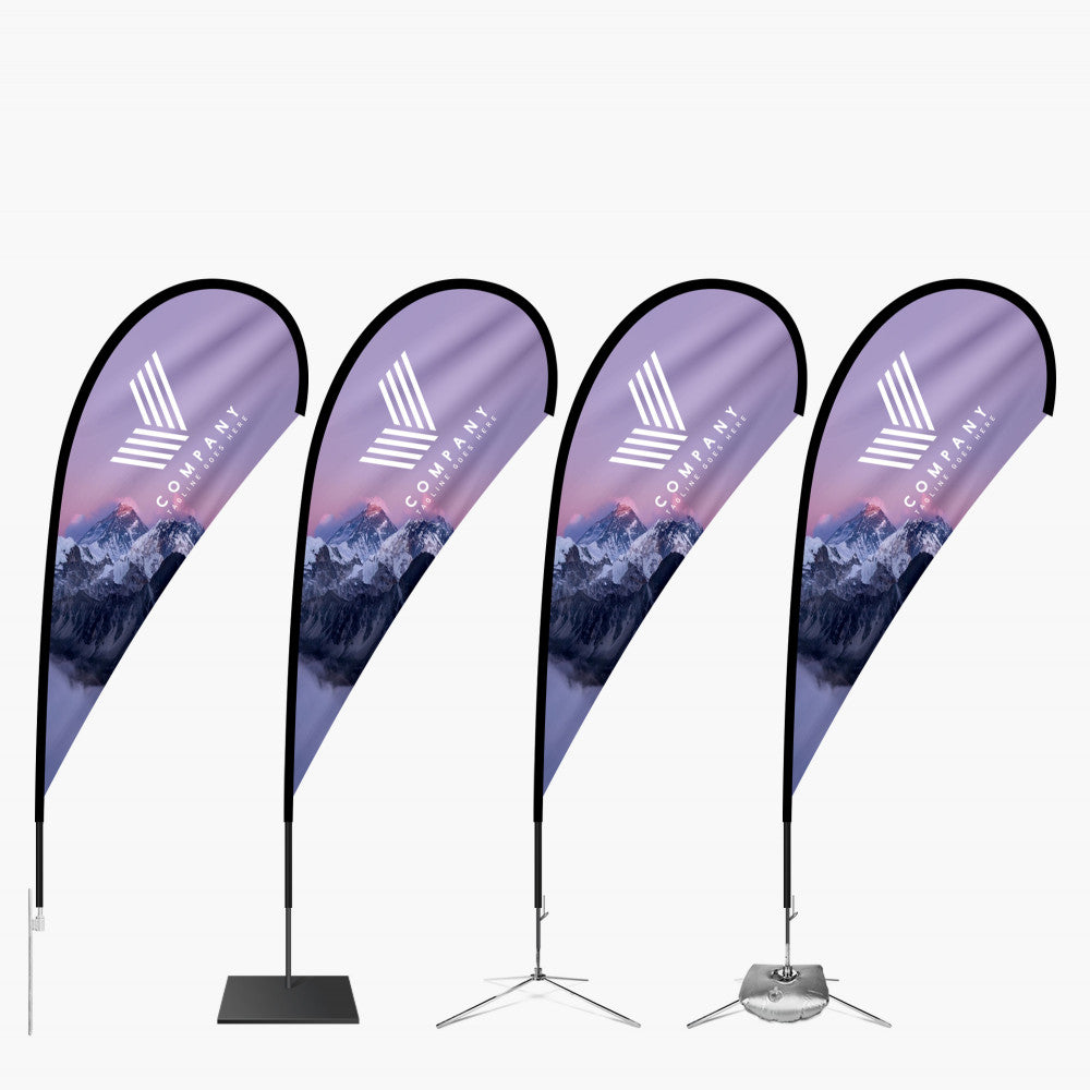 9ft Teardrop Flag (Medium)