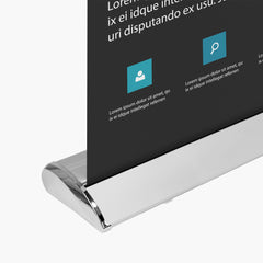 Deluxe Retractable Banner (33″ x 81″ )