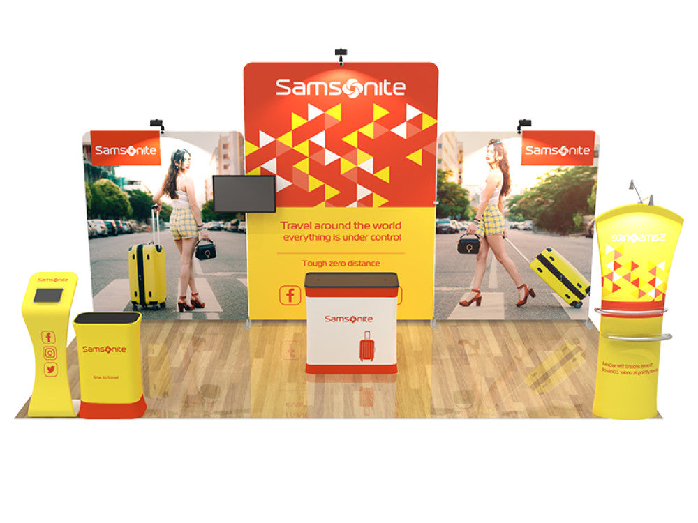 10x20ft Trade Show Booth Displays B