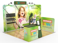 10x10ft Trade Show Booth Displays N