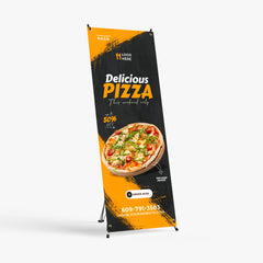 X-Stand Banner (24″ x 63″ )