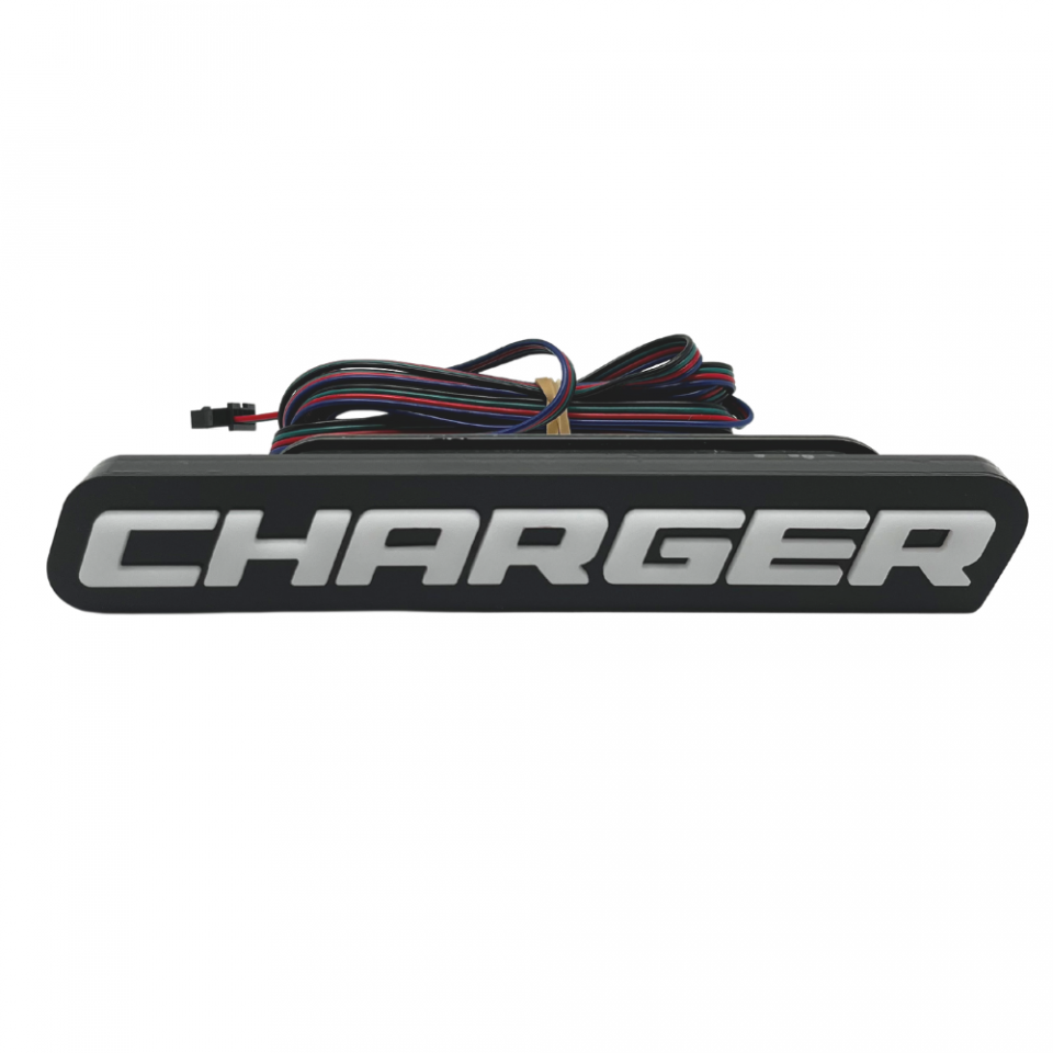 DODGE CHARGER ILLUMINATED LOGO