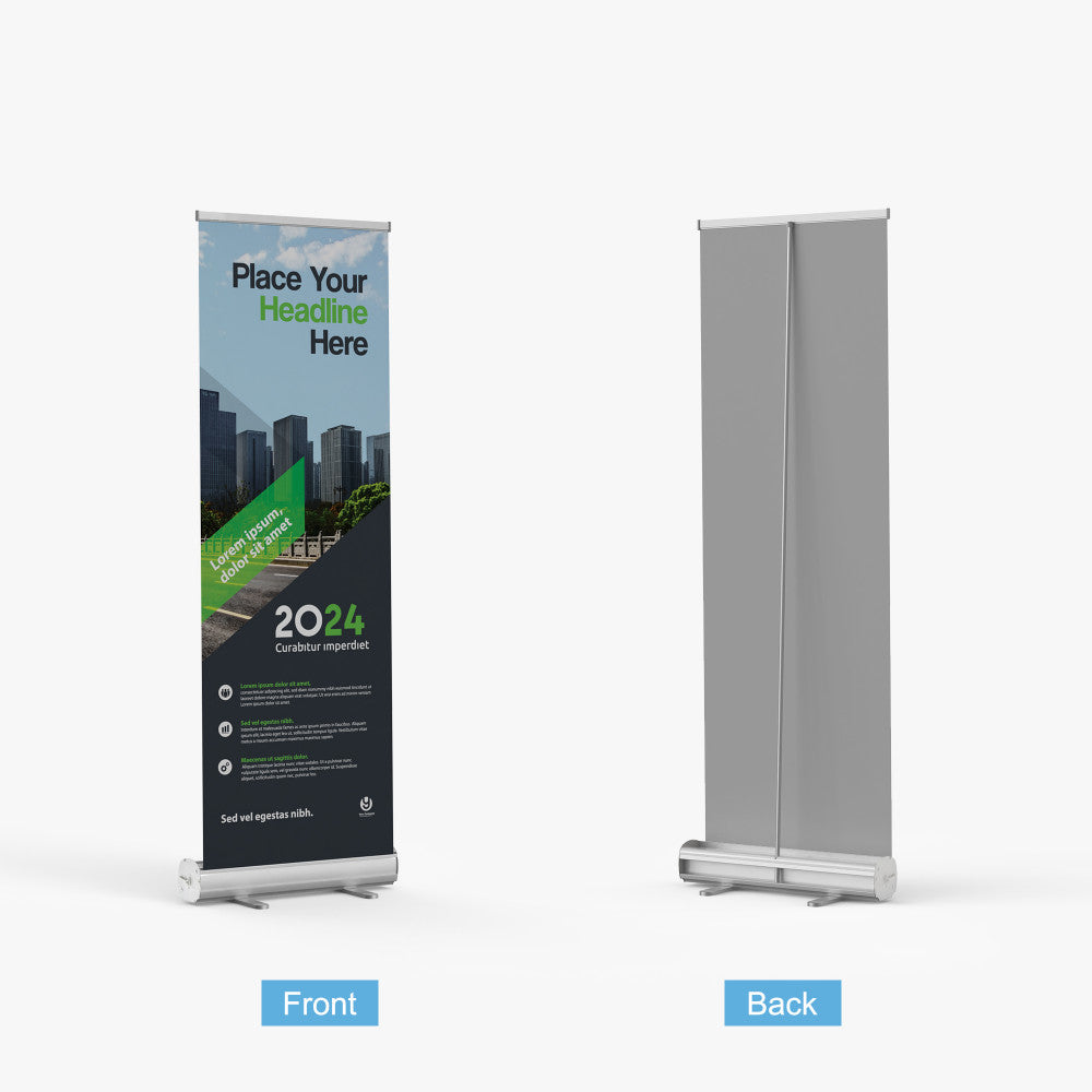 Standard Retractable Banner (33″ x 81″ )