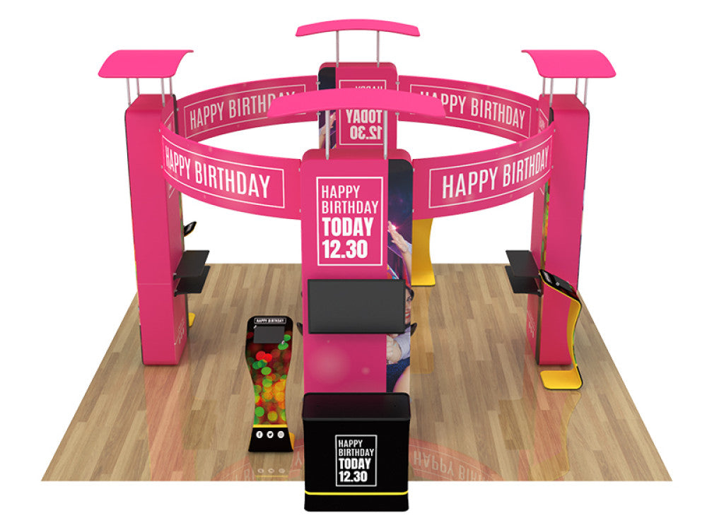 20x20ft Trade Show Booth Displays A