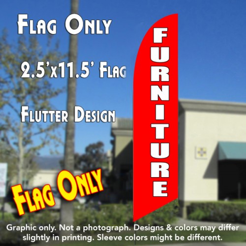 Furniture (Red/White Letters)