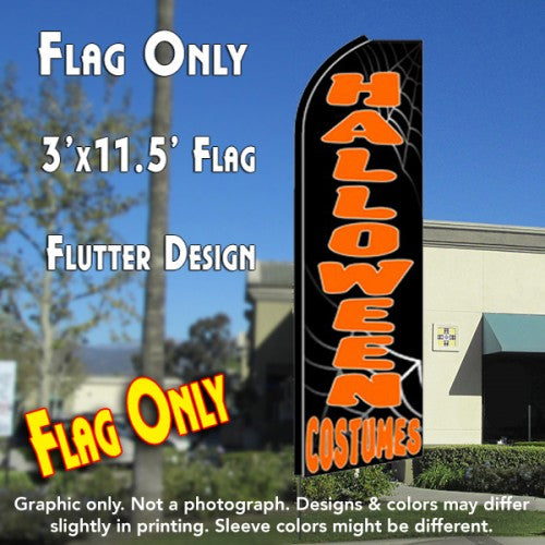 Halloween Costumes  Windless Advertising Feather Flag Only